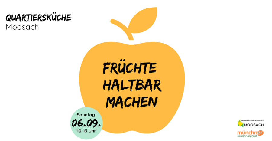 Stilisierter Apfel auf weißem Grund